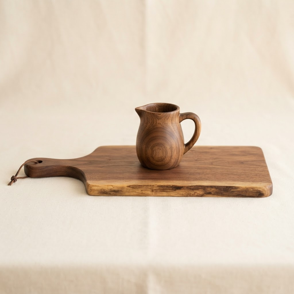 Tabla para picar con jarrita